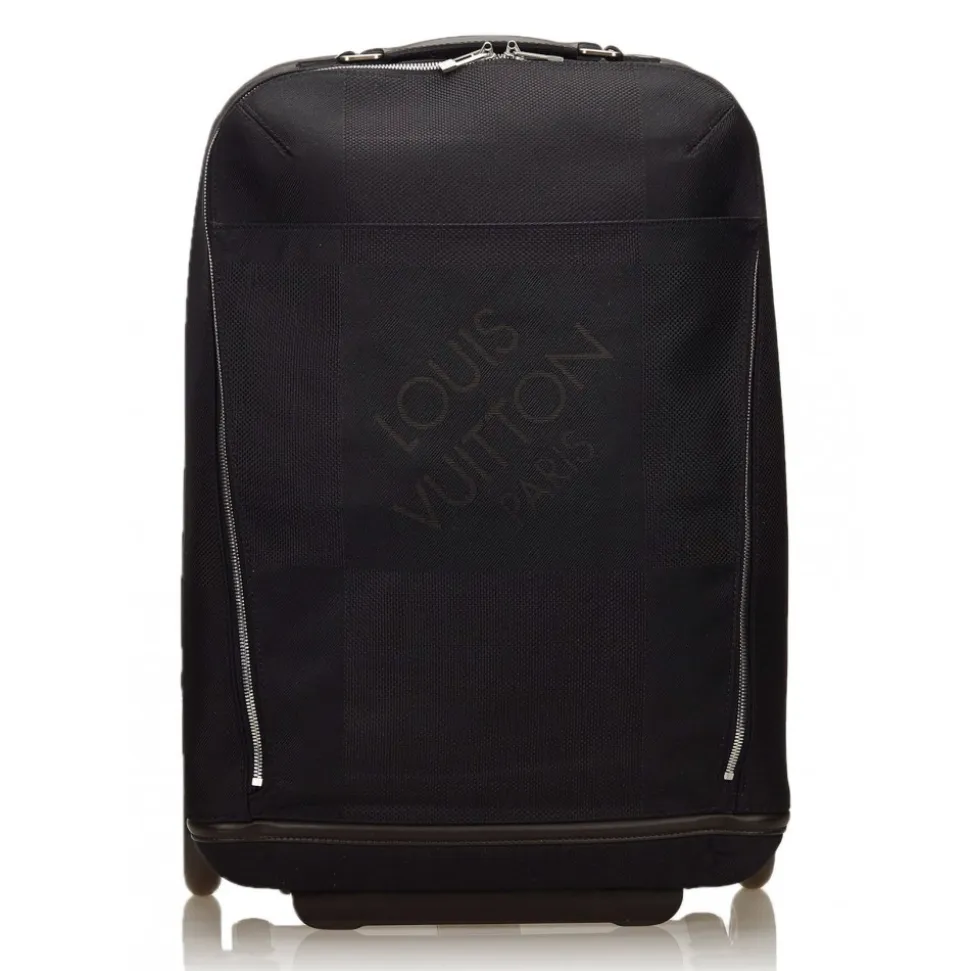 Louis Vuitton Vintage - Damier Geant Conquerant 55 Trolley - Black - Leather and Canvas Trolley - Luxury High Quality - Avvenice
