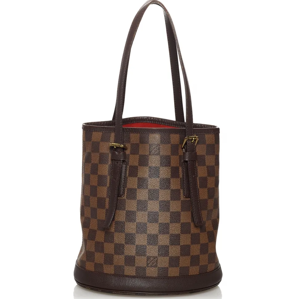 Louis Vuitton Vintage - Damier Ebene Marais - Brown - Leather Handbag - Luxury High Quality - Avvenice