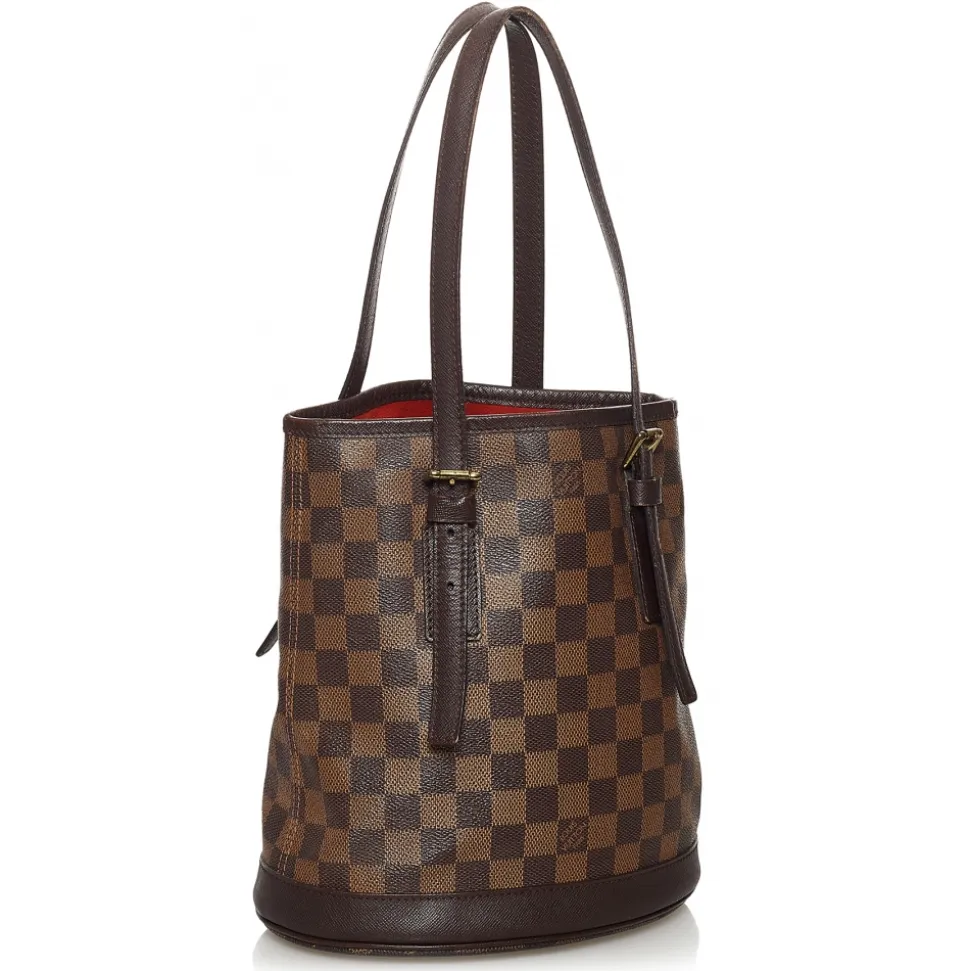 Louis Vuitton Vintage - Damier Ebene Marais - Brown - Leather Handbag - Luxury High Quality - Avvenice
