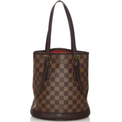 Louis Vuitton Vintage - Damier Ebene Marais - Brown - Leather Handbag - Luxury High Quality - Avvenice