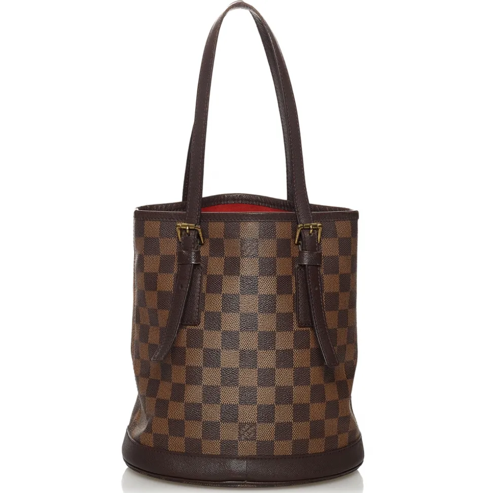 Louis Vuitton Vintage - Damier Ebene Marais - Brown - Leather Handbag - Luxury High Quality - Avvenice