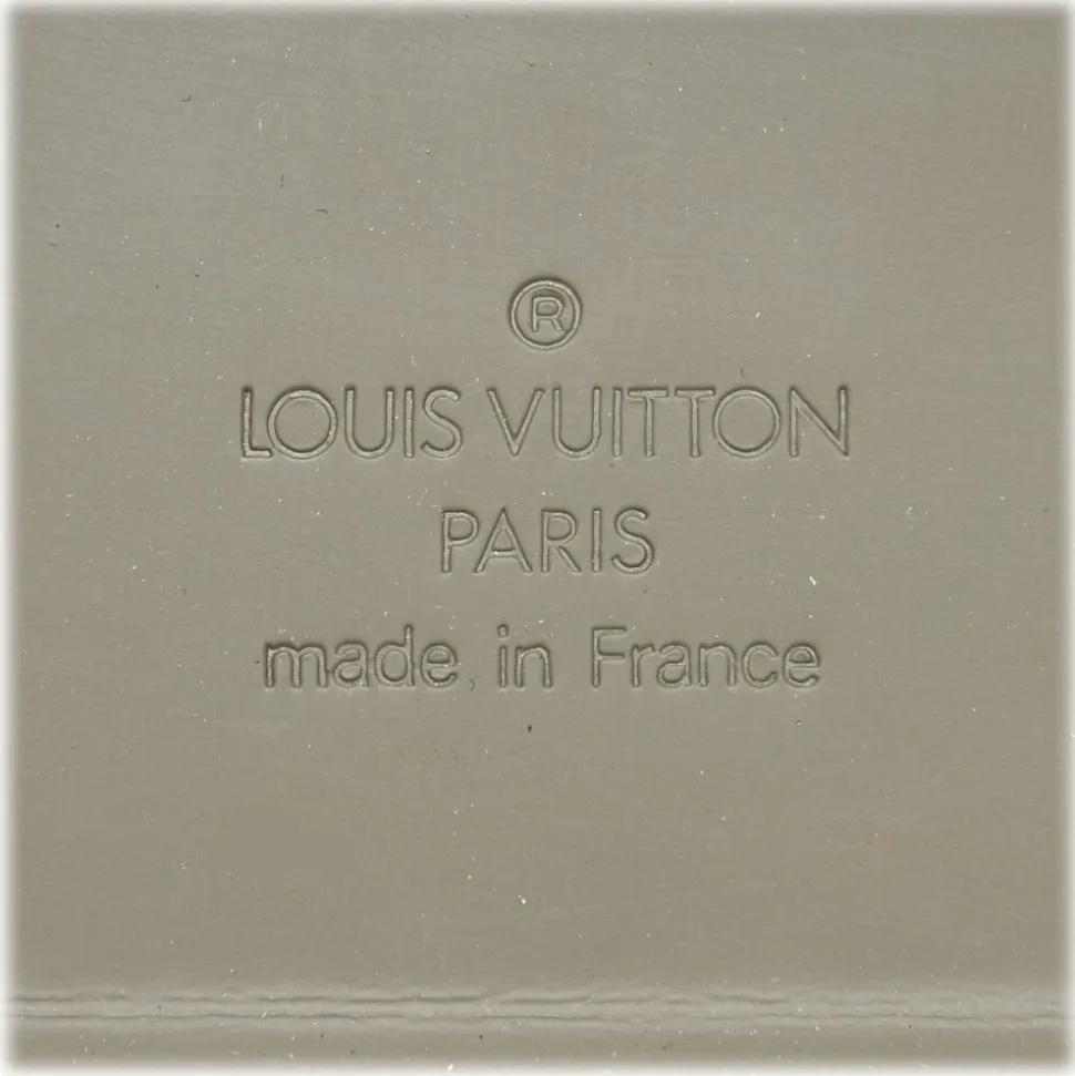 Louis Vuitton Vintage - Damier Glace Marty Pochette Bag - Grey - Fabric and Leather Handbag - Luxury High Quality - Avvenice