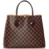 Louis Vuitton Vintage - Damier Ebene Kensington - Brown - Leather Handbag - Luxury High Quality - Avvenice