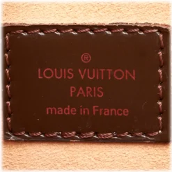 Louis Vuitton Vintage - Damier Ebene Kensington - Brown - Leather Handbag - Luxury High Quality - Avvenice