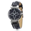 Louis Vuitton Vintage - Diamond Tambour Forever - Silver Black - LV Watch - Luxury High Quality - Avvenice