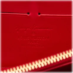 Louis Vuitton Vintage - Dots Infinity Vernis Zippy Wallet - Red White - Leather Wallet - Luxury High Quality - Avvenice