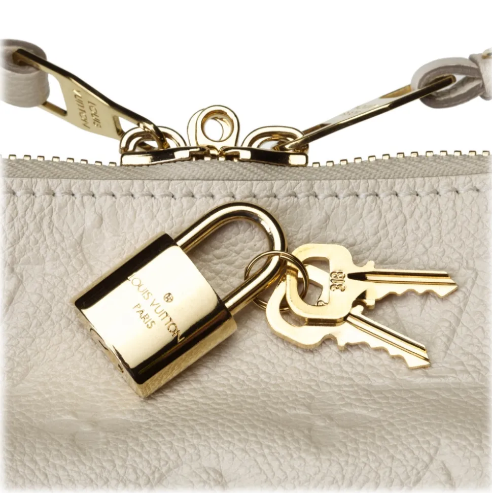 Louis Vuitton Vintage - Empreinte Lumineuse PM Bag - White Ivory - Leather Handbag - Luxury High Quality - Avvenice