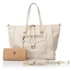 Louis Vuitton Vintage - Empreinte Lumineuse PM Bag - White Ivory - Leather Handbag - Luxury High Quality - Avvenice