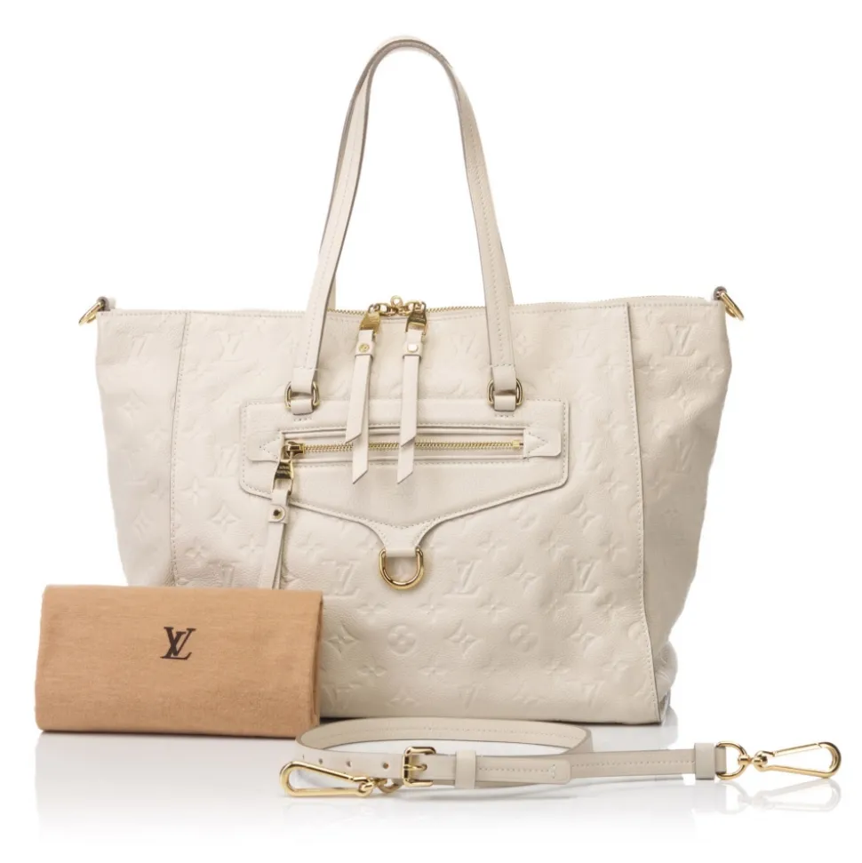 Louis Vuitton Vintage - Empreinte Lumineuse PM Bag - White Ivory - Leather Handbag - Luxury High Quality - Avvenice