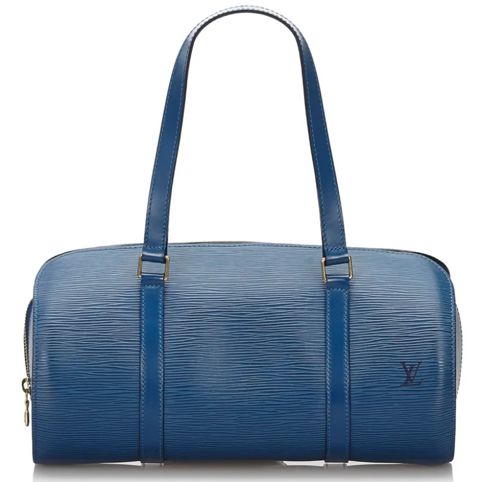 Louis Vuitton Vintage - Epi Soufflot Bag - Blue - Leather and Epi Leather Handbag - Luxury High Quality - Avvenice