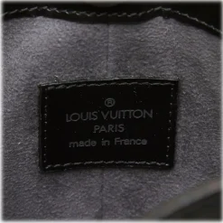 Louis Vuitton Vintage - Epi Demi Lune Pochette Bag - Black - Leather and Epi Leather Handbag - Luxury High Quality - Avvenice