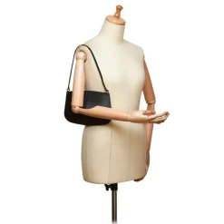 Louis Vuitton Vintage - Epi Demi Lune Pochette Bag - Black - Leather and Epi Leather Handbag - Luxury High Quality - Avvenice