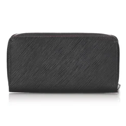 Louis Vuitton Vintage - Epi Zippy Wallet - Black - Leather and Epi Leather Wallet - Luxury High Quality - Avvenice