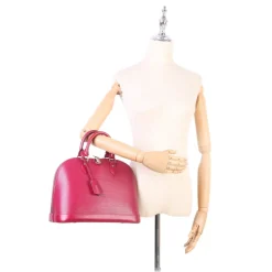 Louis Vuitton Vintage - Epi Alma PM Bag - Pink - Leather and Epi Leather Handbag - Luxury High Quality - Avvenice