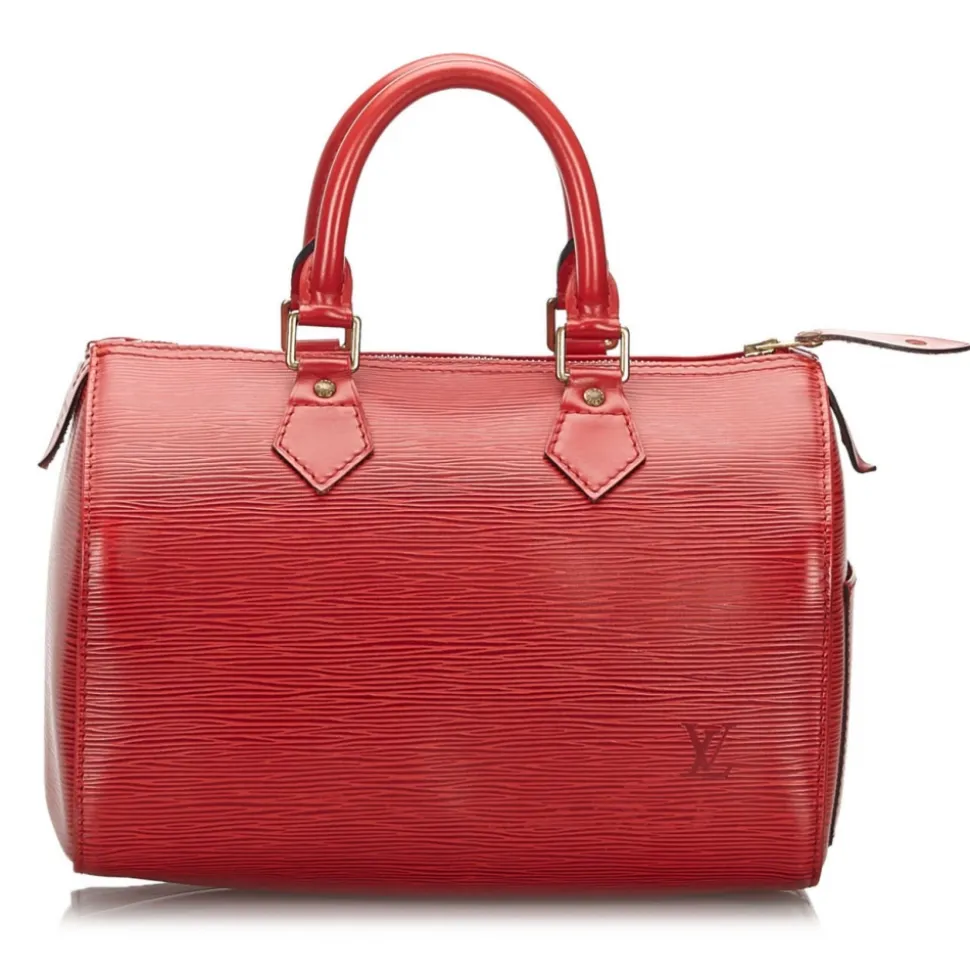 Louis Vuitton Vintage - Epi Speedy 25 Bag - Red - Leather and Epi Leather Handbag - Luxury High Quality - Avvenice