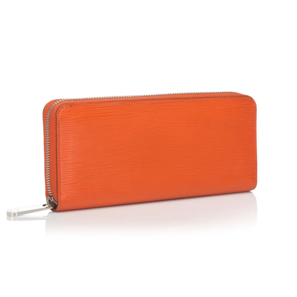 Louis Vuitton Vintage - Epi Zippy Wallet - Orange - Leather and Epi Leather Wallet - Luxury High Quality - Avvenice