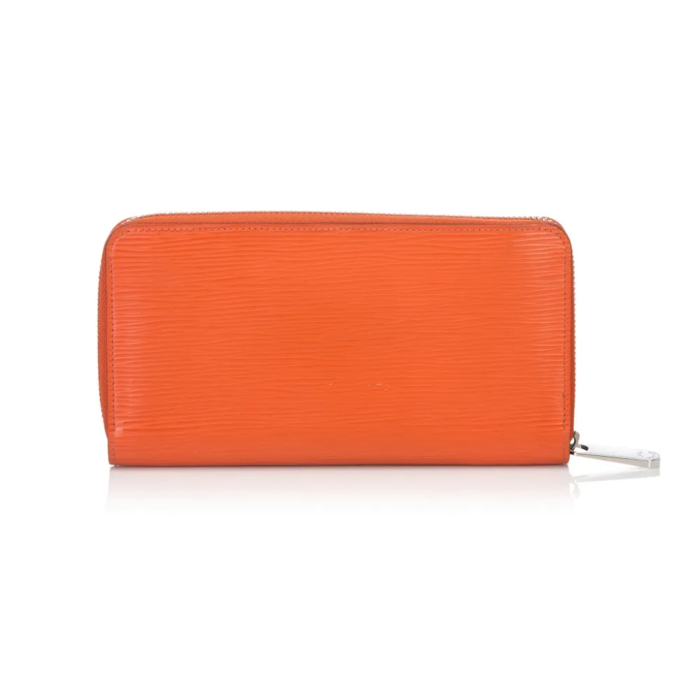 Louis Vuitton Vintage - Epi Zippy Wallet - Orange - Leather and Epi Leather Wallet - Luxury High Quality - Avvenice