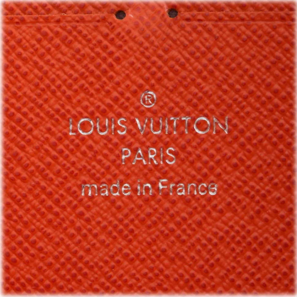 Louis Vuitton Vintage - Epi Zippy Wallet - Orange - Leather and Epi Leather Wallet - Luxury High Quality - Avvenice