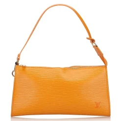 Louis Vuitton Vintage - Epi Pochette Accessoires Bag - Orange - Leather and Epi Leather Handbag - Luxury High Quality - Avvenice