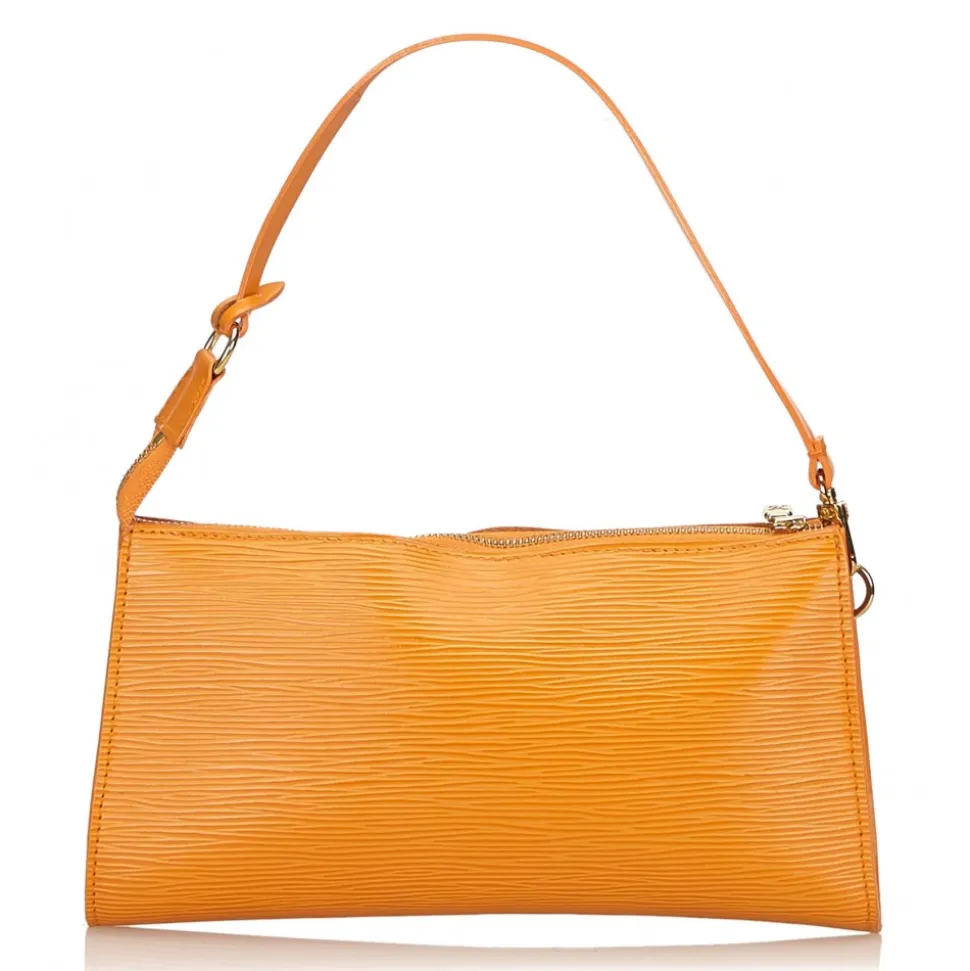 Louis Vuitton Vintage - Epi Pochette Accessoires Bag - Orange - Leather and Epi Leather Handbag - Luxury High Quality - Avvenice
