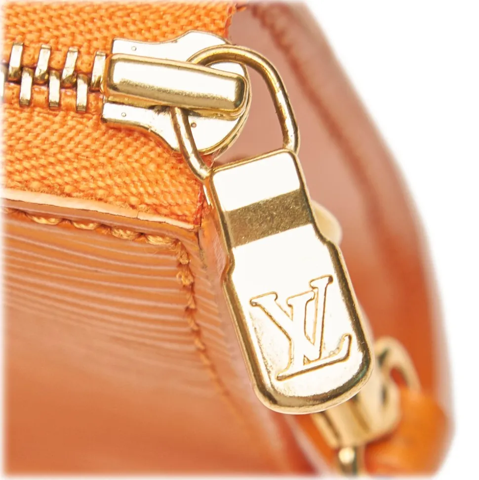 Louis Vuitton Vintage - Epi Pochette Accessoires Bag - Orange - Leather and Epi Leather Handbag - Luxury High Quality - Avvenice