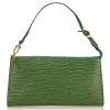 Louis Vuitton Vintage - Epi Pochette Accessoires Bag - Green - Leather and Epi Leather Handbag - Luxury High Quality - Avvenice
