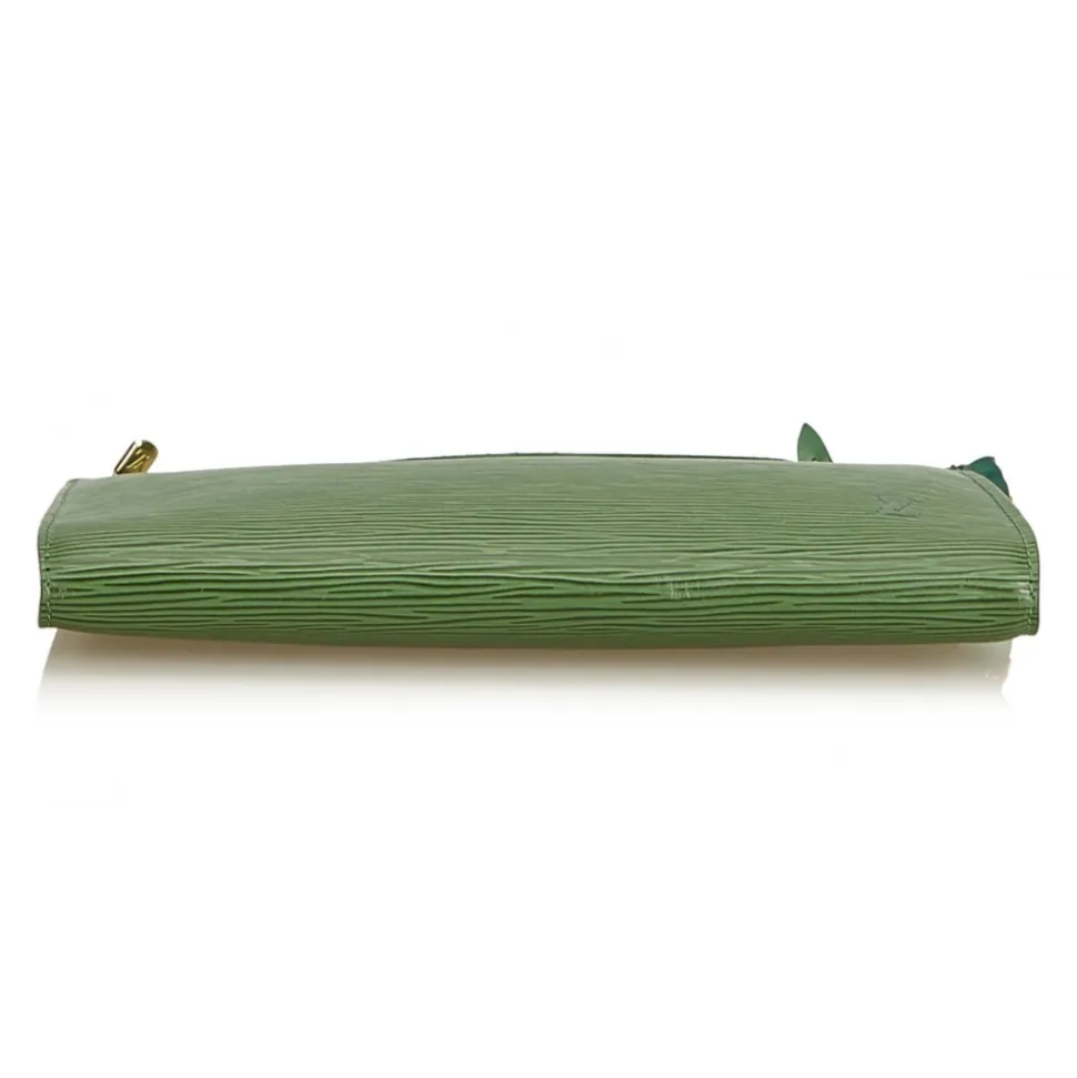 Louis Vuitton Vintage - Epi Pochette Accessoires Bag - Green - Leather and Epi Leather Handbag - Luxury High Quality - Avvenice