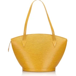 Louis Vuitton Vintage - Epi Saint Jacques PM Long Strap Bag - Yellow - Leather and Epi Leather Handbag - Luxury High Quality - Avvenice