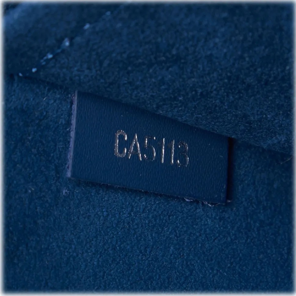 Louis Vuitton Vintage - Epi Pouch - Blue - Leather and Epi Leather Pouch - Luxury High Quality - Avvenice