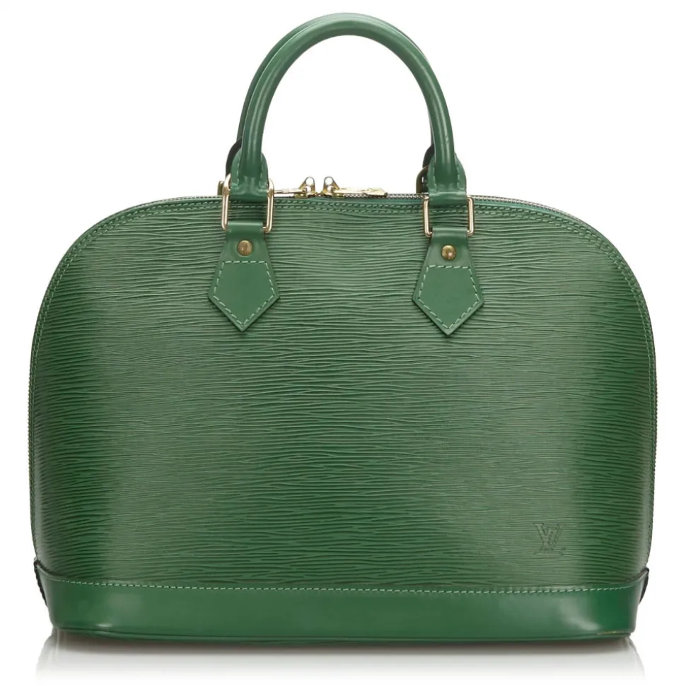 Louis Vuitton Vintage - Epi Alma PM - Green - Leather and Epi Leather Handbag - Luxury High Quality - Avvenice