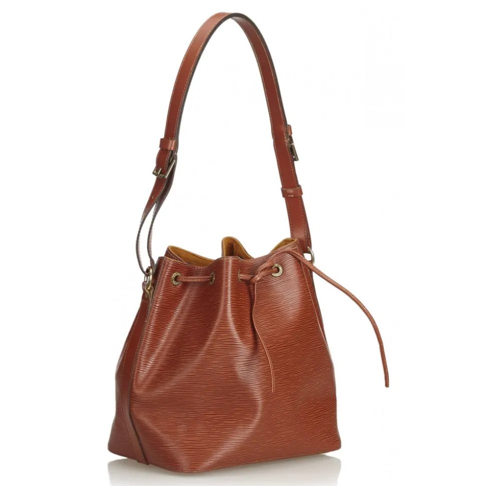 Louis Vuitton Vintage - Epi Petit Noe Bag - Brown - Leather and Epi Leather Handbag - Luxury High Quality - Avvenice