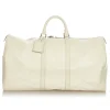 Louis Vuitton Vintage - Epi Keepall 55 - White - Epi Leather Travel Bag - Luxury High Quality - Avvenice