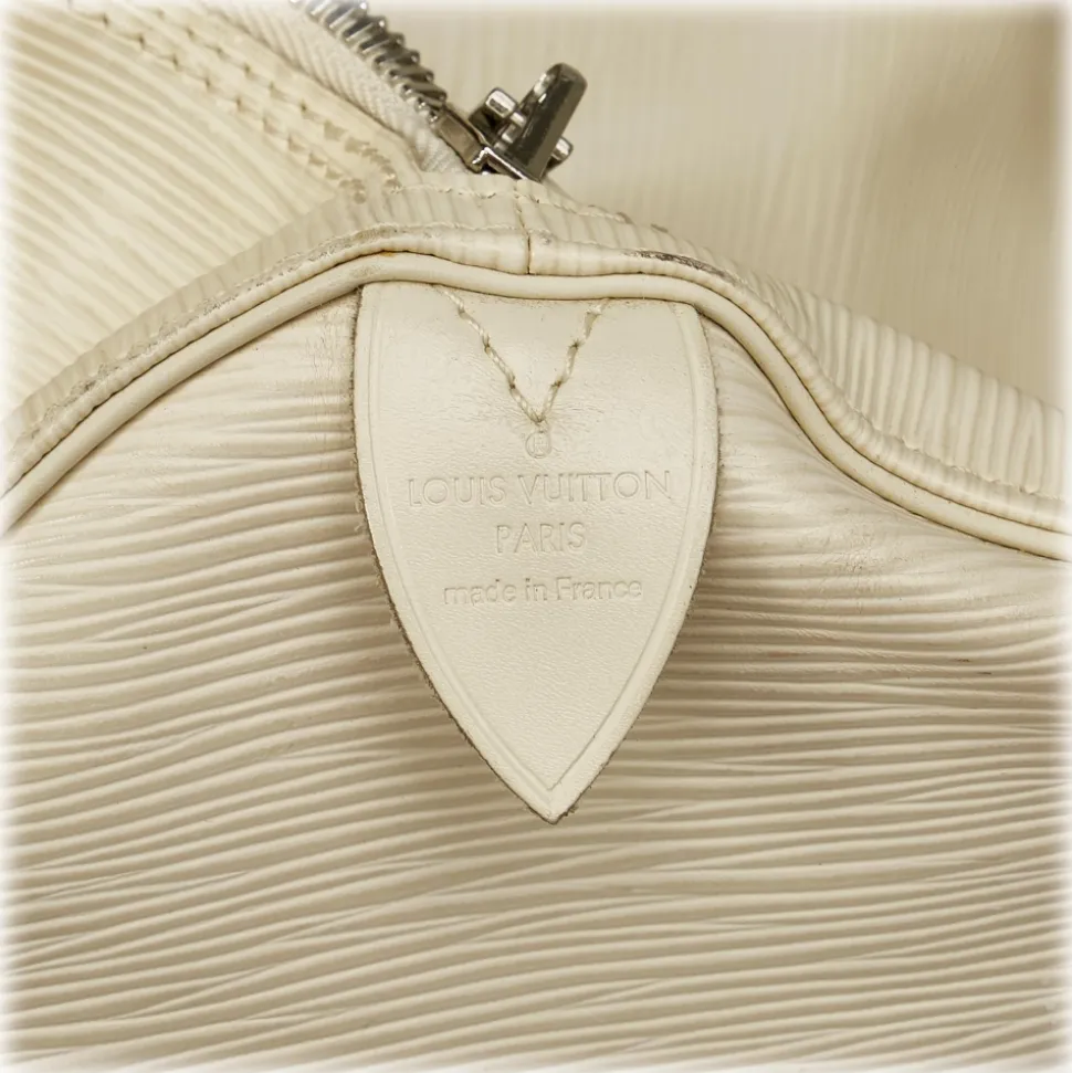 Louis Vuitton Vintage - Epi Keepall 55 - White - Epi Leather Travel Bag - Luxury High Quality - Avvenice