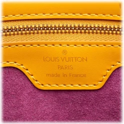 Louis Vuitton Vintage - Epi Lussac Bag - Yellow - Leather and Epi Leather Handbag - Luxury High Quality - Avvenice