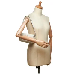 Louis Vuitton Vintage - Epi Pochette Montaigne Bag - White Ivory - Leather and Epi Leather Handbag - Luxury High Quality - Avvenice