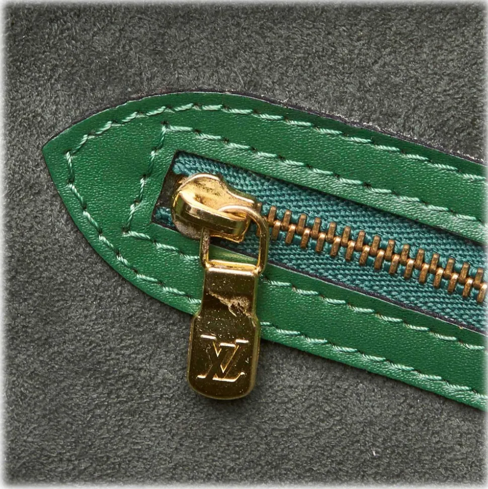 Louis Vuitton Vintage - Epi Saint Jacques Long Strap GM Bag - Green - Leather and Epi Leather Handbag - Luxury High Quality - Avvenice