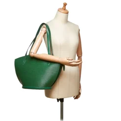 Louis Vuitton Vintage - Epi Saint Jacques Long Strap GM Bag - Green - Leather and Epi Leather Handbag - Luxury High Quality - Avvenice