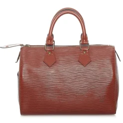 Louis Vuitton Vintage - Epi Speedy 25 - Brown - Leather Handbag - Luxury High Quality - Avvenice