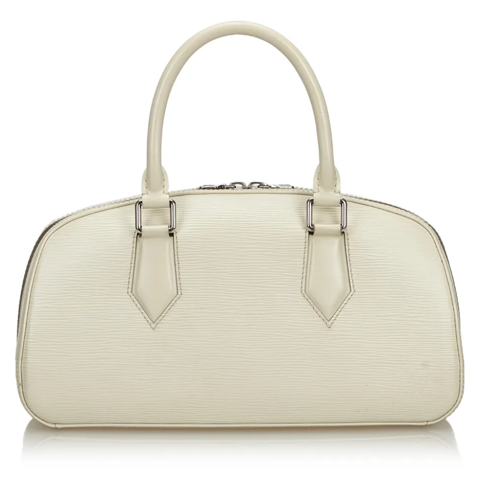 Louis Vuitton Vintage - Epi Jasmine Bag - White - Leather and Epi Leather Handbag - Luxury High Quality - Avvenice