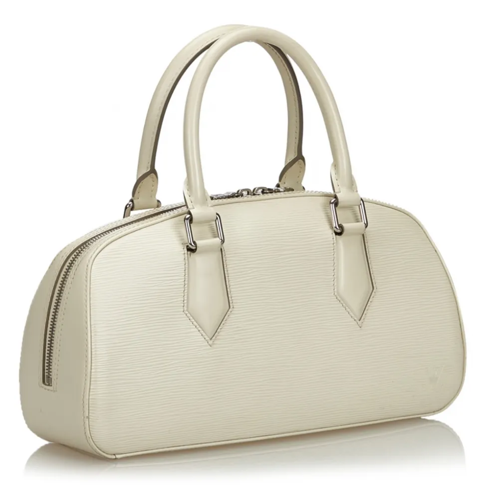 Louis Vuitton Vintage - Epi Jasmine Bag - White - Leather and Epi Leather Handbag - Luxury High Quality - Avvenice