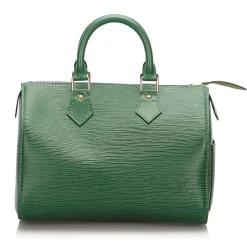 Louis Vuitton Vintage - Epi Speedy 25 Bag - Green - Leather Handbag - Luxury High Quality - Avvenice