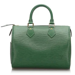 Louis Vuitton Vintage - Epi Speedy 25 Bag - Green - Leather Handbag - Luxury High Quality - Avvenice