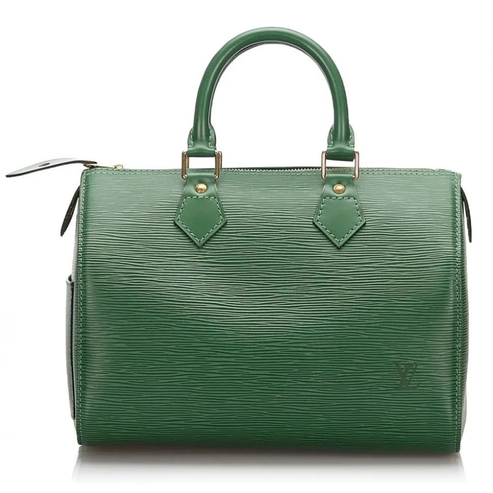 Louis Vuitton Vintage - Epi Speedy 25 Bag - Green - Leather Handbag - Luxury High Quality - Avvenice