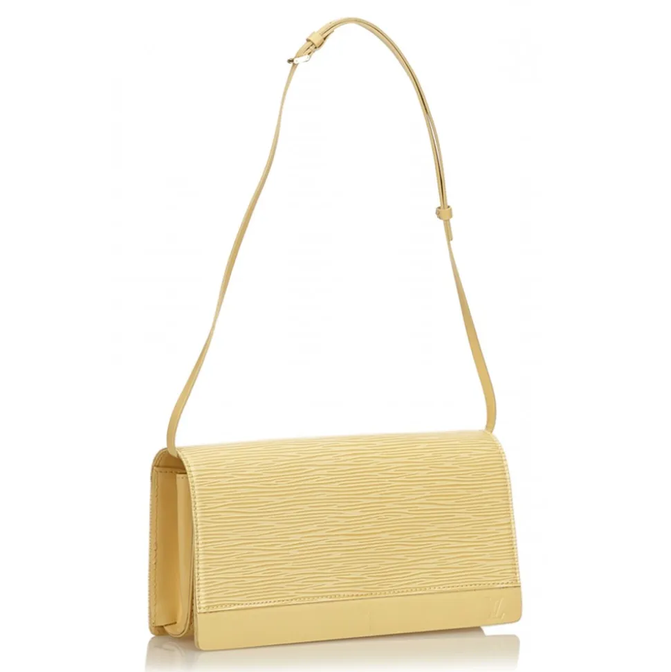 Louis Vuitton Vintage - Epi Honfleur Bag - Cream - Leather and Epi Leather Handbag - Luxury High Quality - Avvenice