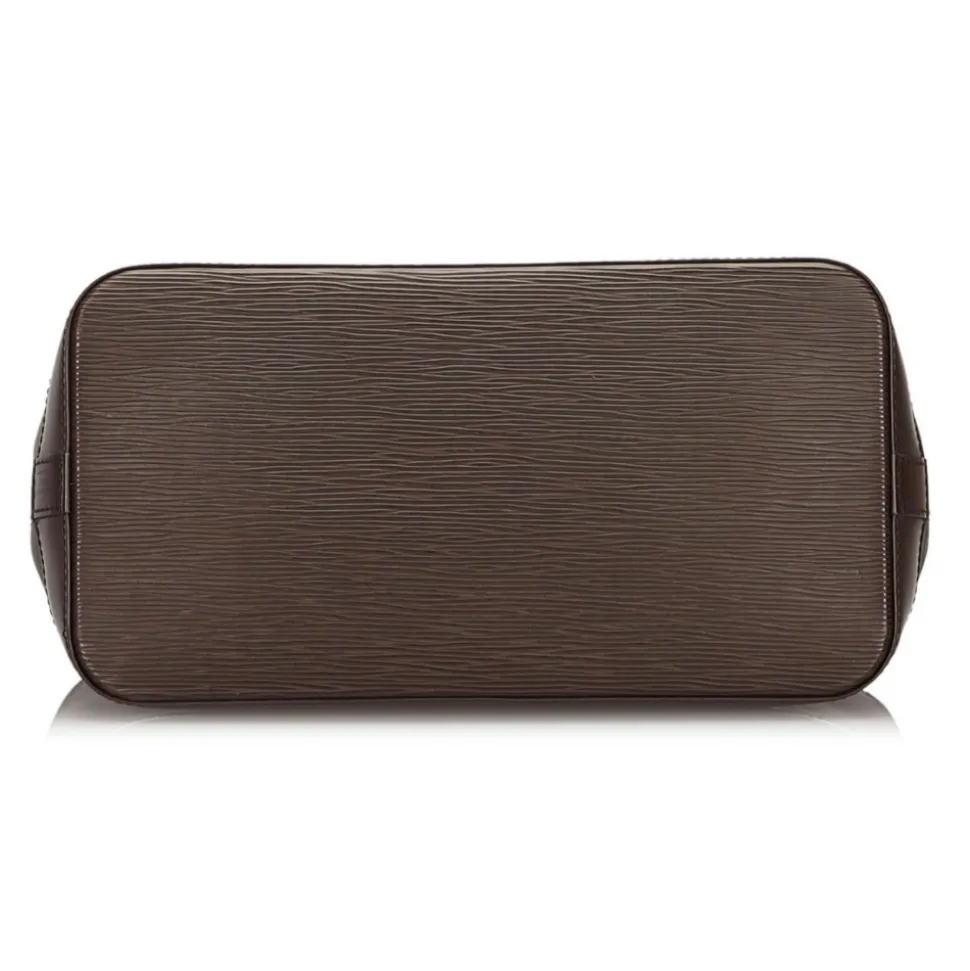Louis Vuitton Vintage - Epi Alma PM Bag - Dark Brown - Leather and Epi Leather Handbag - Luxury High Quality - Avvenice