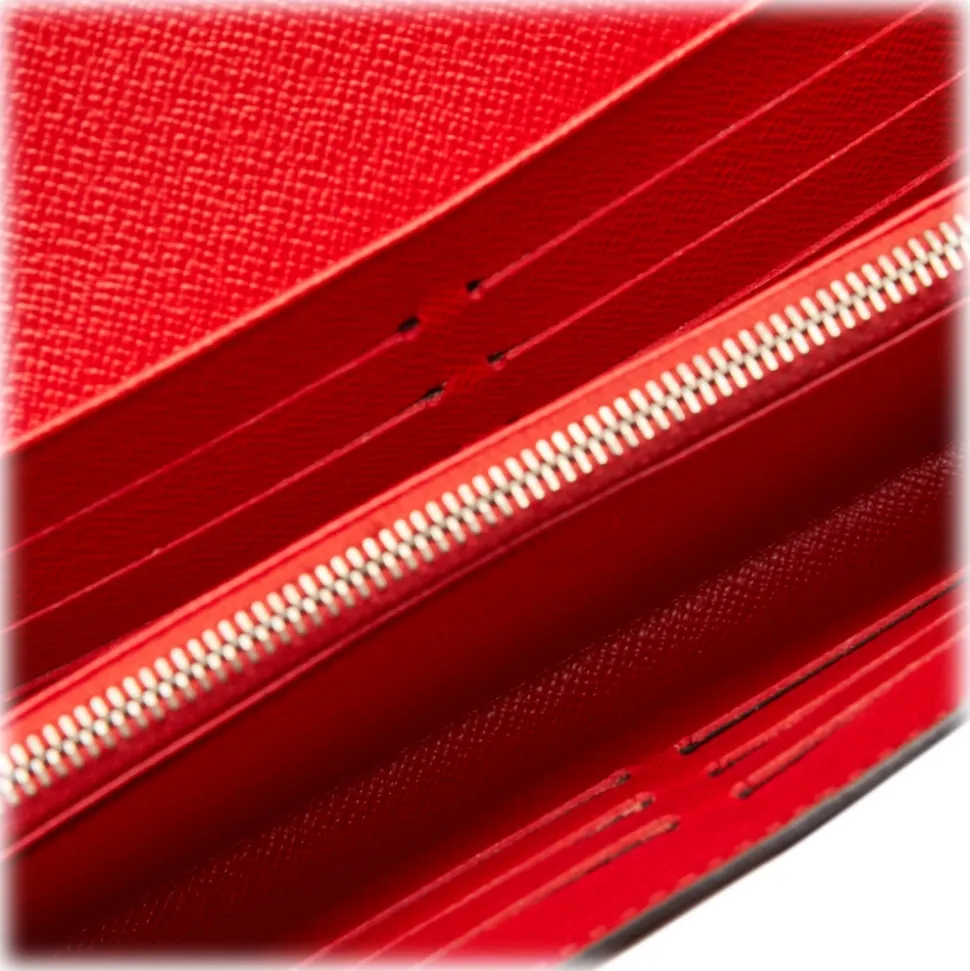 Louis Vuitton Vintage - Epi Louise Long Wallet - Red - Leather and Epi Leather Wallet - Luxury High Quality - Avvenice