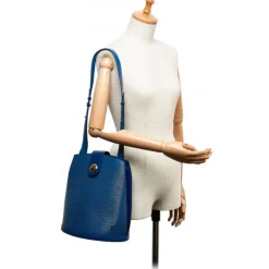 Louis Vuitton Vintage - Epi Cluny Bag - Blue - Leather and Epi Leather Handbag - Luxury High Quality - Avvenice