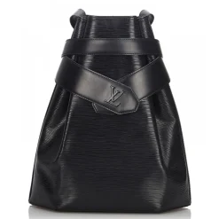 Louis Vuitton Vintage - Epi Sac Depaule Bag - Black - Leather and Epi Leather Handbag - Luxury High Quality - Avvenice