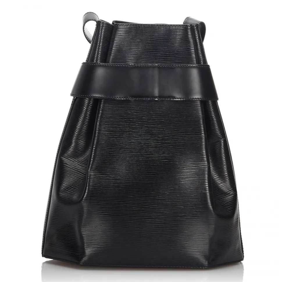 Louis Vuitton Vintage - Epi Sac Depaule Bag - Black - Leather and Epi Leather Handbag - Luxury High Quality - Avvenice