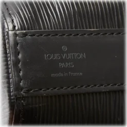 Louis Vuitton Vintage - Epi Sac Depaule Bag - Black - Leather and Epi Leather Handbag - Luxury High Quality - Avvenice
